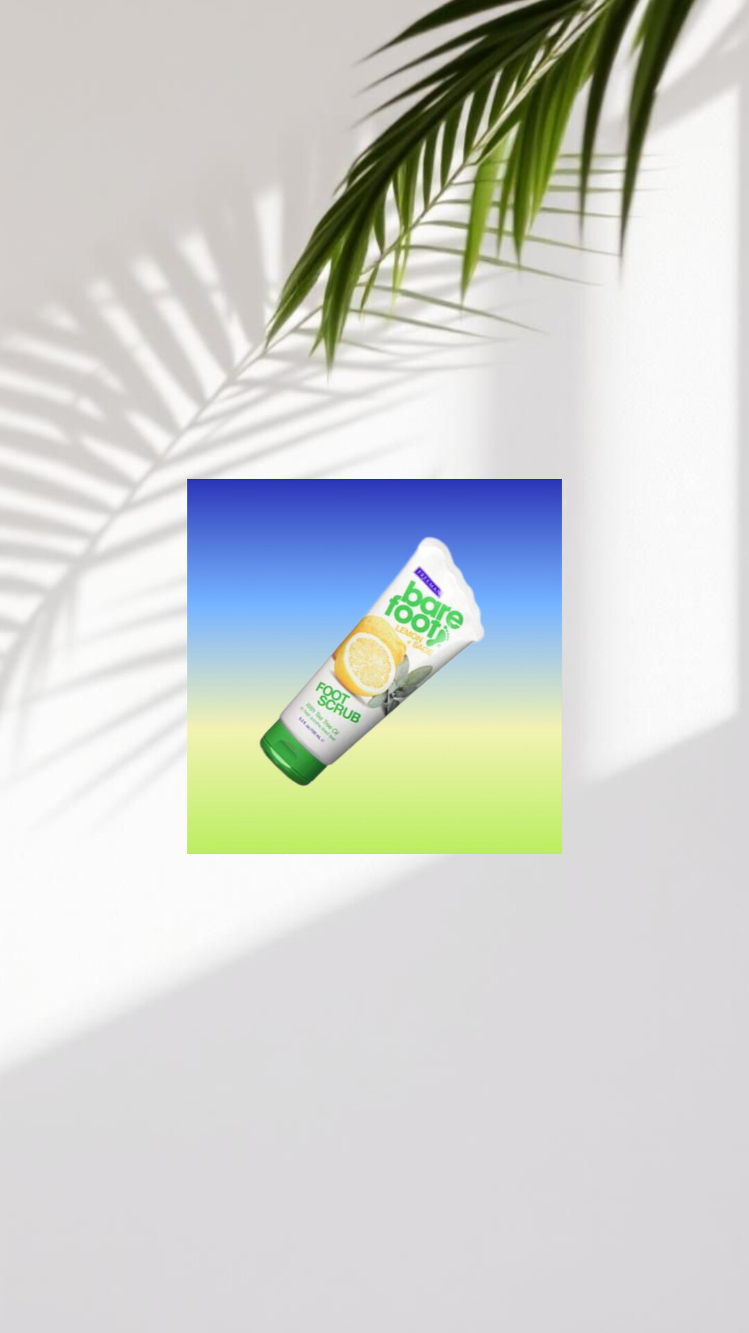 ماسک پا نعناع و لیمو همراه با چای سبز