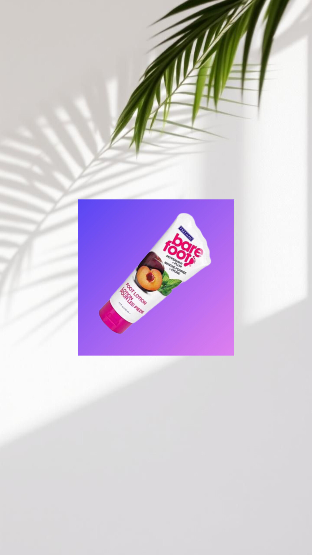 لوسیون پا نعناع و آلو