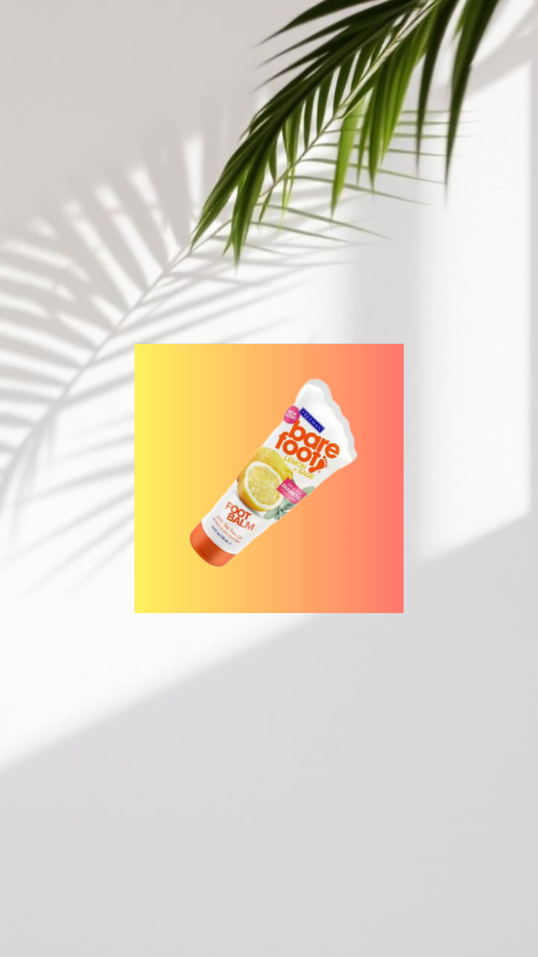 بالم پا و آرنج حاوی لیمو