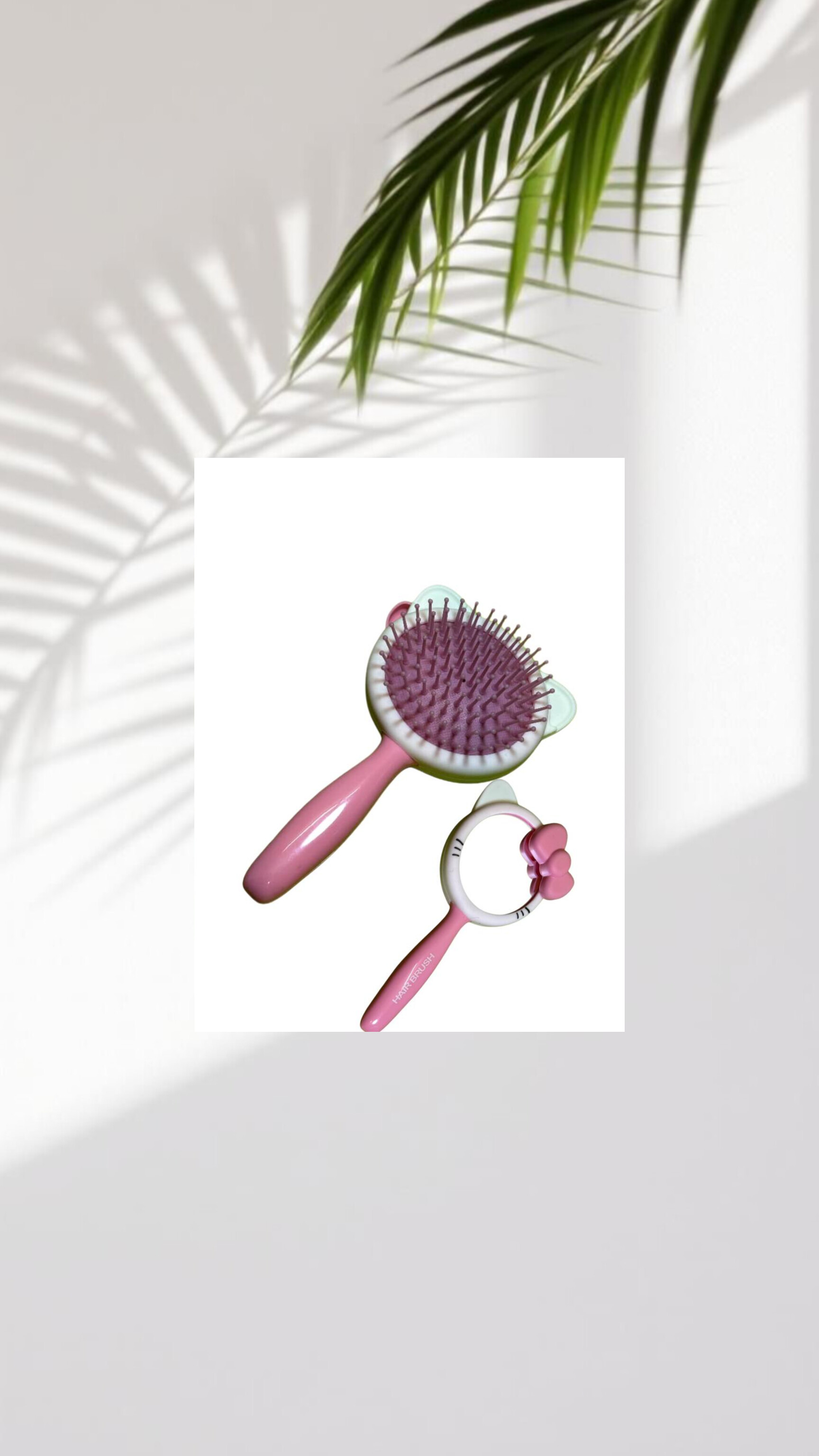 برس آینه دار سانریو طرح کیتی(وارداتی)