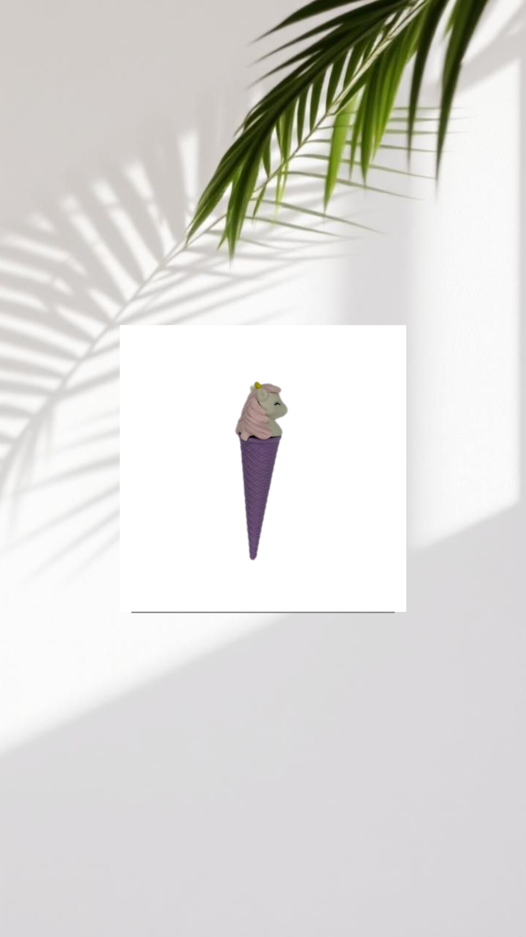 پاکن فانتزی طرح بستنی قیفی و حیوانات مدل یونیکورن