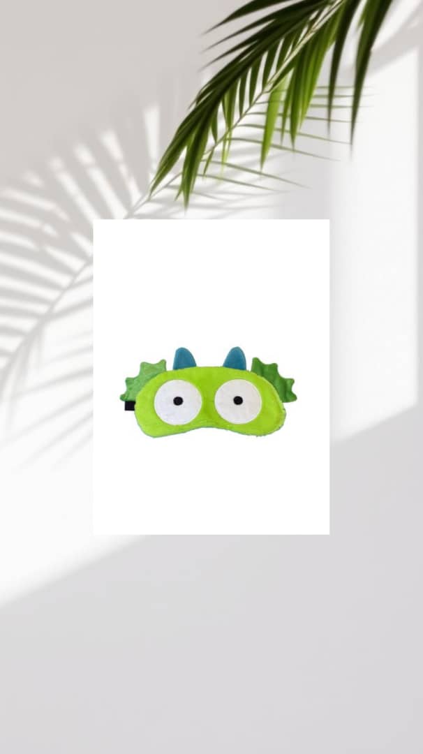 چشم بند پشمی طرح اژدها