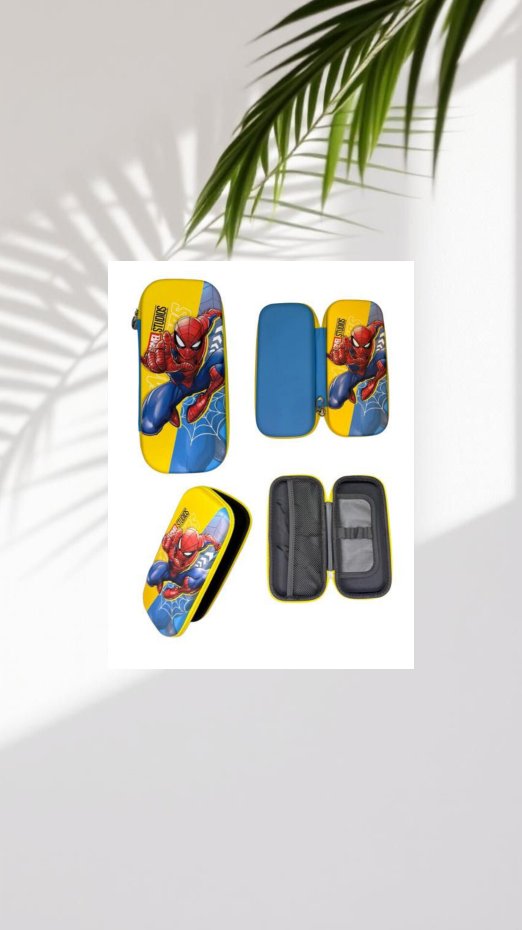 جامدادی برجسته اورجینال وارداتی طرح مرد اسپایدرمن